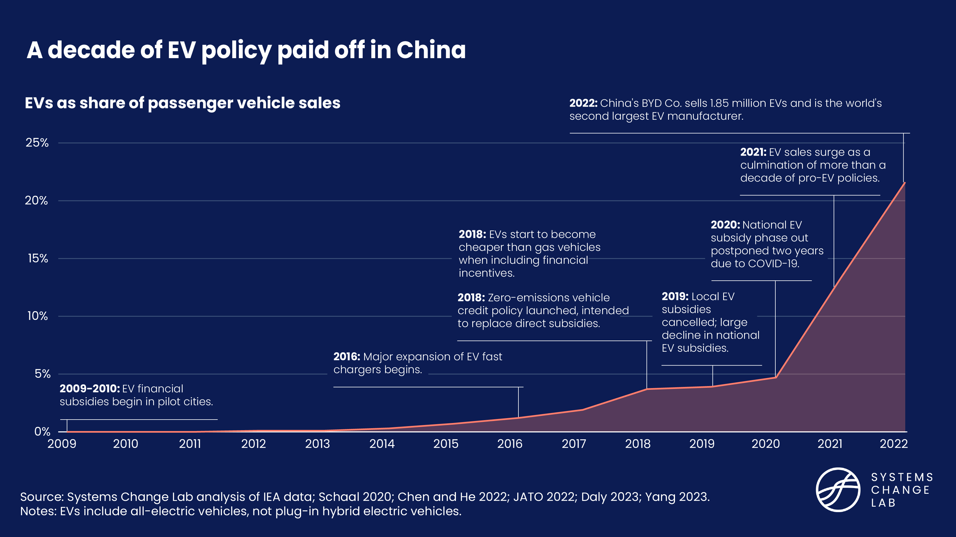 A decade of EV policy paid off in China