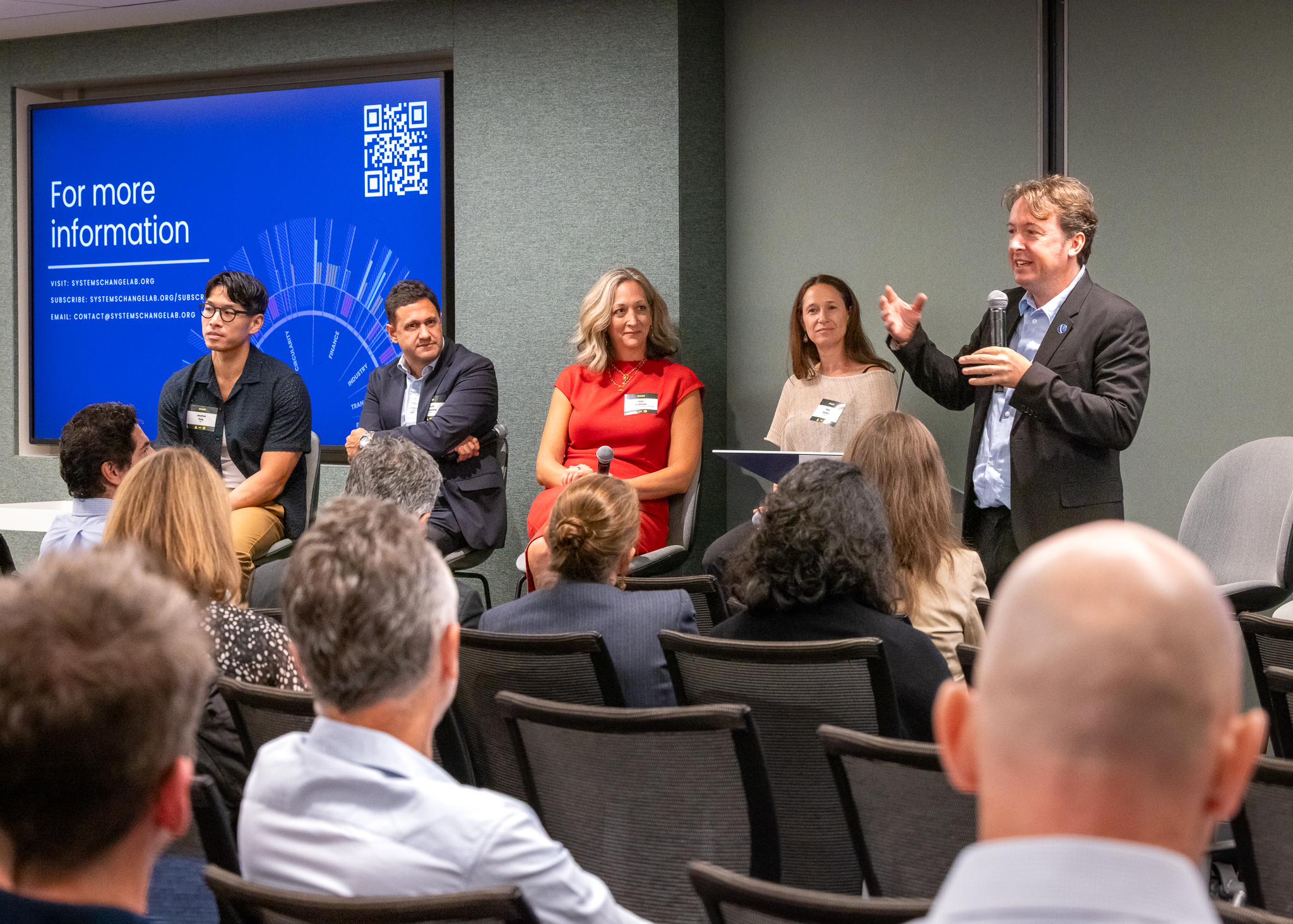 Panel discussion at New York Climate Week