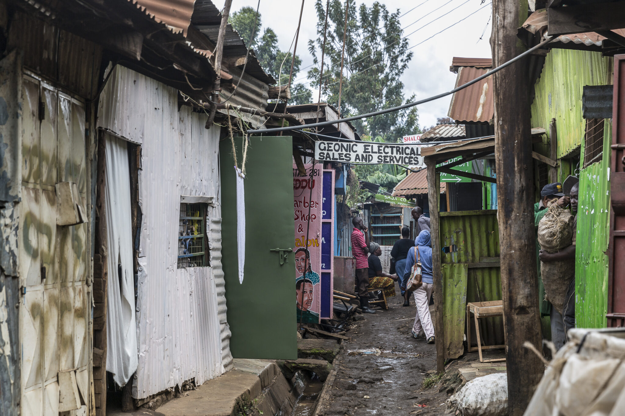 One of Africa's largest informal settlements, Kibera Slum