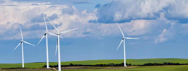 wind turbines